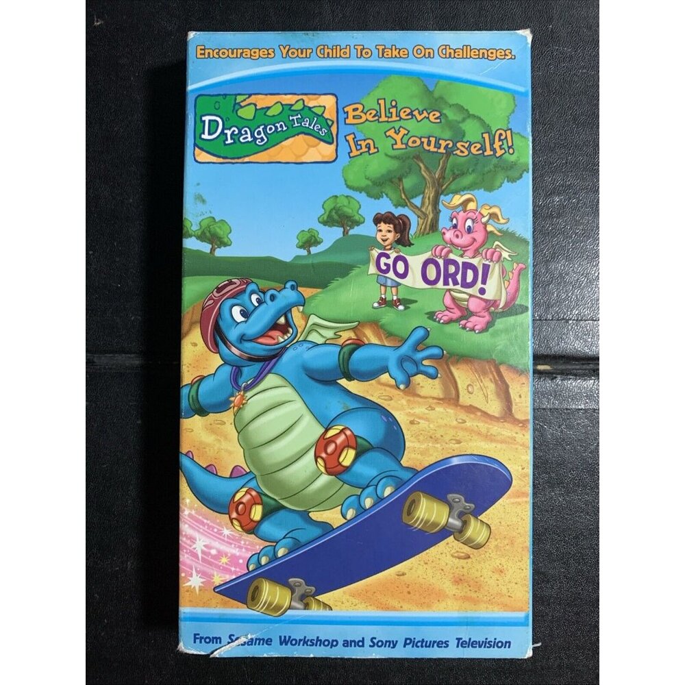 Dragon Tales: Believe In Yourself! VHS Video